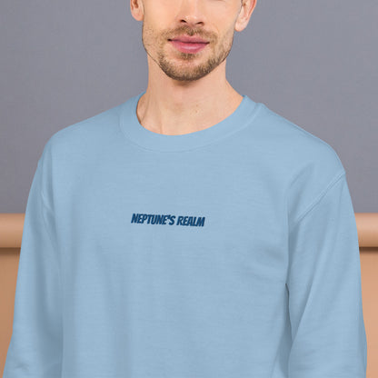 Neptune's Realm Embroidered crew neck